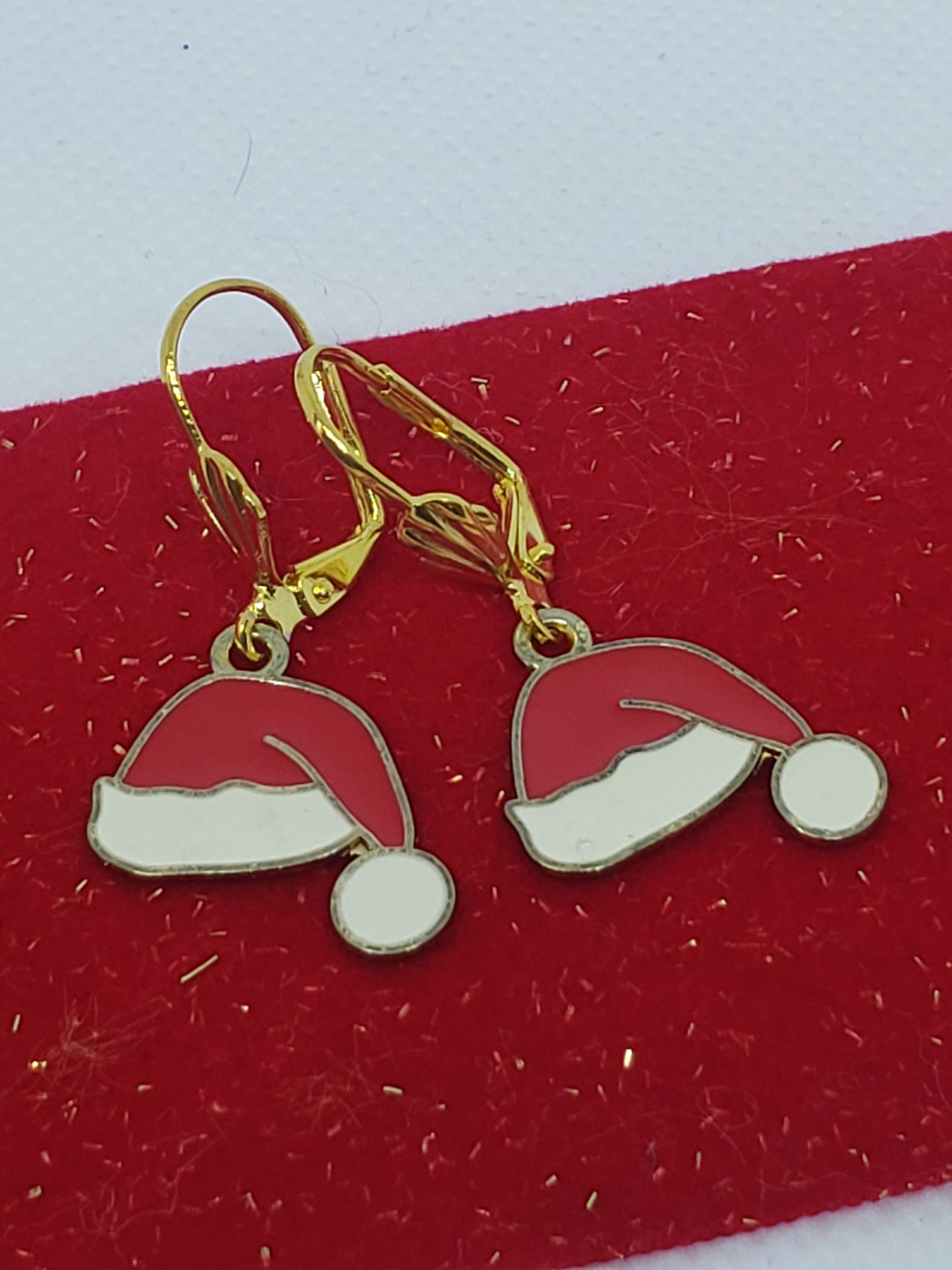 Santa Hat Earrings